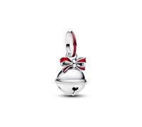 PANDORA Moments 794246C01 Breloque en forme de cloche de Noël en argent sterling