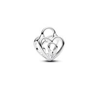 PANDORA Moments 794358C00 Breloque en forme de cœur pour cadenas en argent sterling
