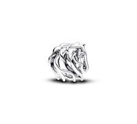 PANDORA Moments 794430C01 Breloque cheval ouverte en argent sterling avec zircone