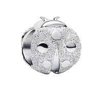 Pandora Mini breloque Moments 794527C00 Coccinelle structurée en argent sterling Taille unique
