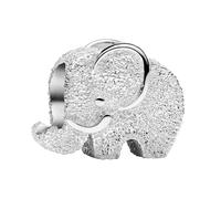 PANDORA Moments 794528C00 Mini breloque en forme d'éléphant structuré en argent sterling