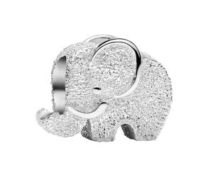 PANDORA Moments 794528C00 Mini breloque en forme d'éléphant structuré en argent sterling