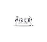 PANDORA Moments Amour 794426C00 Breloque en argent sterling avec inscription « Kompatibel Moments »