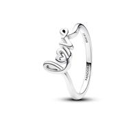 Bague Love en Lettres Cursives Argent 52