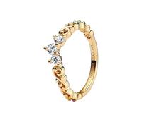 Pandora Bague Tiare Volute Royale Métal doré à l'Or 14 carats 48