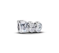 Pandora Moments Boo 794060C01 Breloque phosphorescente en Argent Sterling et oxyde de Zirconium Compatible Moments
