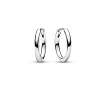 Créoles à Charms Pandora Moments 18 mm Argent