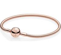 Pandora Moments Bracelet à maillons serpent 580728 Bracelet pour femme, circonférence du bracelet:17cm