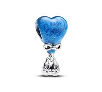 Pandora Moments Charm Ballon C’est un garçon en argent sterling avec émail dégradé violet à bleu clair et noir
