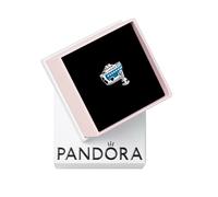 Pandora Moments Charm Bateau croisière ancré en argent sterling avec émail bleu