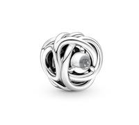 Pandora Moments Charm Cercle Éternité en argent sterling avec zircones cubiques transparentes