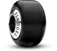 Pandora – Charm Moments – Argent sterling – Verre de Murano noir