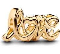 PANDORA MOMENTS Charm Love Lettre plaqué or 763055C00