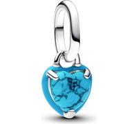 PANDORA MOMENTS Charm Mini cœur turquoise 793827C01