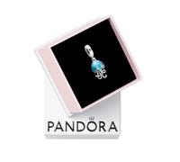 Pandora Moments Charm pendant Méduse en argent sterling avec zircones cubiques transparentes et émail qui change de couleur