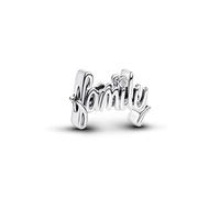 Pandora Charm Family en Lettres Cursives one size