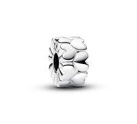 Pandora Charm clip Moments Cœurs en argent sterling