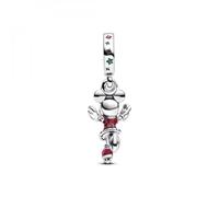 Pandora Breloque Disney Minnie Mouse 793530C01 – Argent sterling, cristal rouge