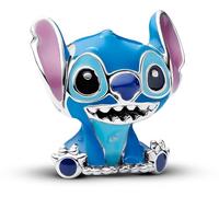 PANDORA Moments Disney Stitch 793815C01 Breloque en argent sterling compatible avec pendentif Moments