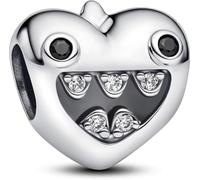 Pandora Breloque Moments Mamas 793768C01 Petit monstre argent sterling, zircone cubique