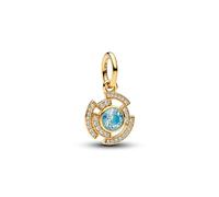 Pandora Breloque 764216C01 Réacteur Iron Man Plaqué or 14 carats Zircones Compatible ME et Moments