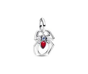 Pandora Moments Marvel Spiderman 794224C01 Charm en Argent Sterling avec Cristal Artificiel Compatible ME and Moments