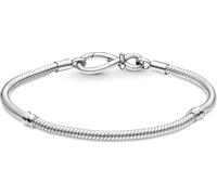 Pandora Moments Nœud Infini Bracelet à maillons serpent 590792C00 Bracelet pour femme, Circonférence du bracelet:16cm