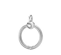 Pandora - Moments Petit pendentif O - Femme - Accessoires - Blanc - Taille: ONE Size