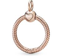 PANDORA Moments Women's Sterling Silver Small O Pendant