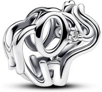 Pandora Ouvert Charm éléphant 793345C01 Pendentif