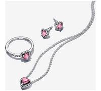 Pandora Parure Cœurs Pavé one size