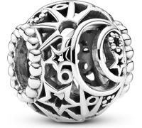 Pandora Passion Charm 799183C00 Openwork Sun Stars And Moon Argent 925