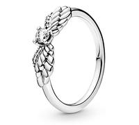 Pandora Passions Bague Ailes d’ange en argent sterling avec zircones cubiques transparentes