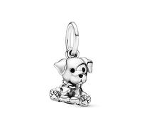 Pandora Passions Charm pendant Chien Labrador en argent avec émail noir