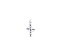 Pandora - Pendent Charme Croix - Femme - Accessoires - Bleu - Taille: ONE Size