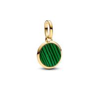 Mini Charm Médaillon Gravable Vert Vert