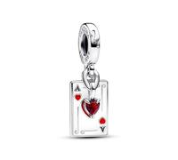 Charm Pendant Double Les Méchants de Disney Reine de C?ur Rouge