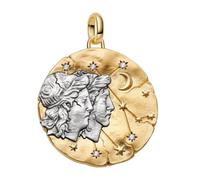 Pandora Charm Médaillon XL Signe des Gémeaux one size