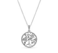PANDORA Pendentif arbre généalogique 390384CZ-80 Argent sterling et Zircons