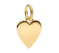 Pandora Pendentif Cœur Gravable Doré 368914C00