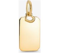 Pandora Pendentif Plaque Rectangulaire Gravable one size