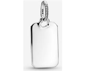 Pandora Pendentif Plaque Rectangulaire Gravable one size