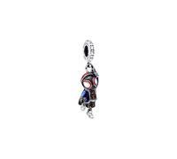 Pandora Breloque argent sterling Spider-Man 793842C01 – compatible avec Me and Moments