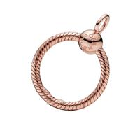 Pandora - Petit pendentif O - Femme - Accessoires - Rose - Taille: ONE Size