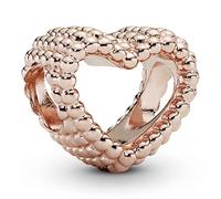 Pandora Charm Purely Pandora Sphère Cœur ouvert – métal plaqué or rose 14 carats