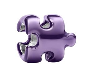 PANDORA Purple Puzzle Piece Mini 794816C02 Breloque