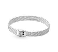 Pandora Reflexions Bracelet en argent sterling avec zircones cubiques transparentes