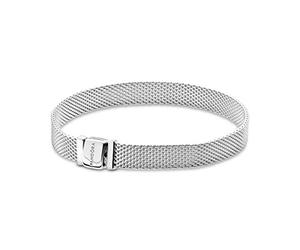 Pandora Reflexions Bracelet en maille tissée en argent