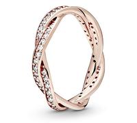 PANDORA Ring 180892CZ-52 Bague rose argentée pour femme