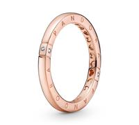 Pandora Rose 189482C01 Anneau Femmes Logo et Coeurs Zirconia Gr. 52
